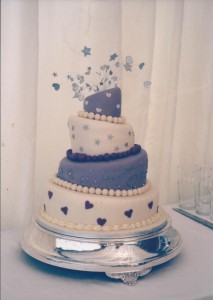 chocolate wedding cake 1