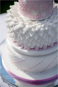 floral wedding cake 2