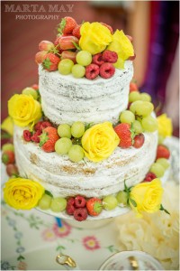 Naked Wedding Cake - 2